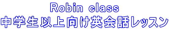 Robin class wȏpbbX